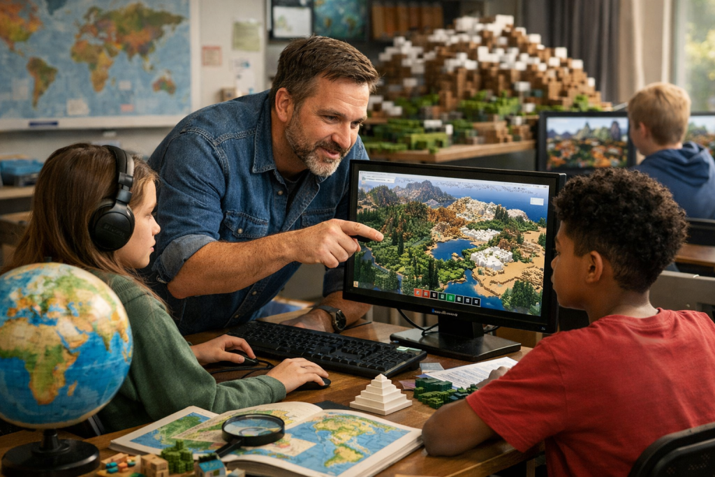 Geography Education Getting a Boost From Minecraft World Builders